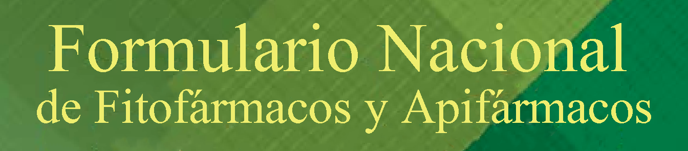 Formulario Nacional de Fitofármacos y Apifármacos. 2da edición